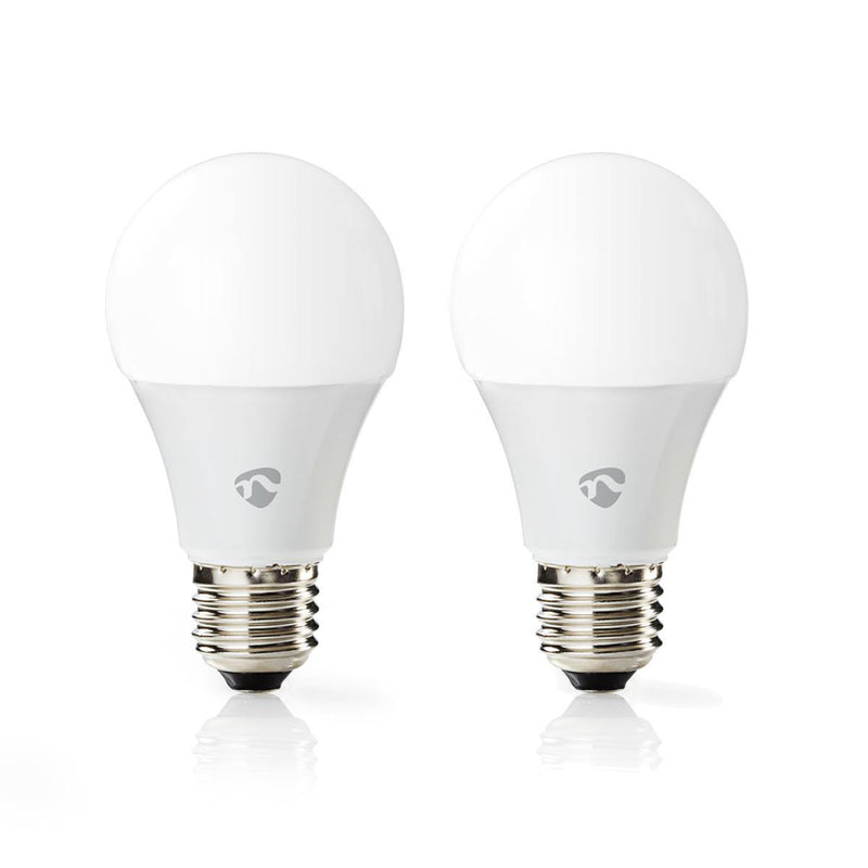 Load image into Gallery viewer, Nedis WIFILC21WTE27 Wi-fi Led-lampen Full-colour En Warm-wit E27 2-pack