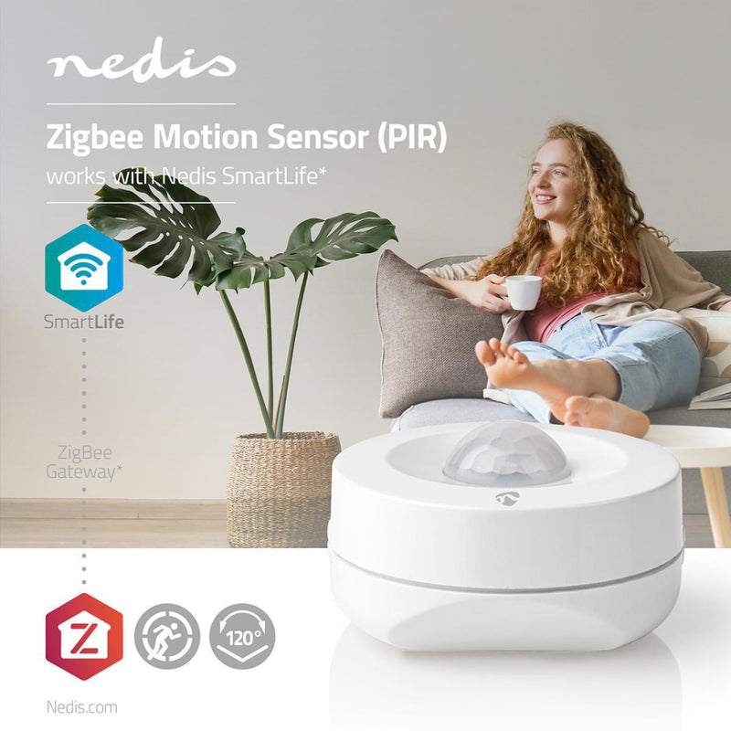 Load image into Gallery viewer, Nedis zbsm10wt slimme pir-bewegingssensor zigbee batterij meegeleverd