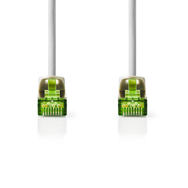 Load image into Gallery viewer, Nedis ccbw85420gy10 cat7-kabel s ftp rj45 male rj45 male 1.0 m rond lszh grijs window box