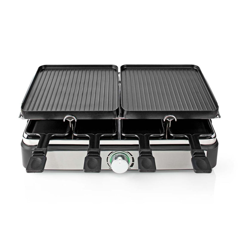Laden Sie das Bild in Galerie -Viewer, Nedis fcra300fbk8 raclette steen grill voor 8 personen