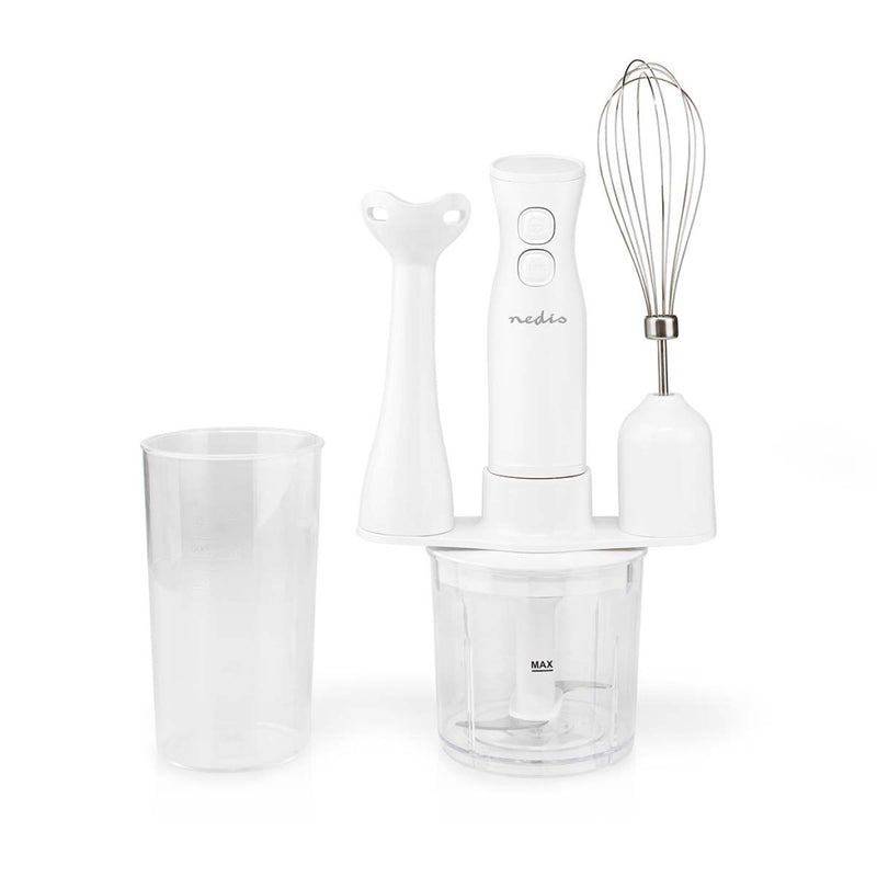 ギャラリービューアに画像をロードする, Nedis KAHB120CWT Staafmixer 400 W Snelheidsinstellingen: 2-snelheid Hakmachine Wit