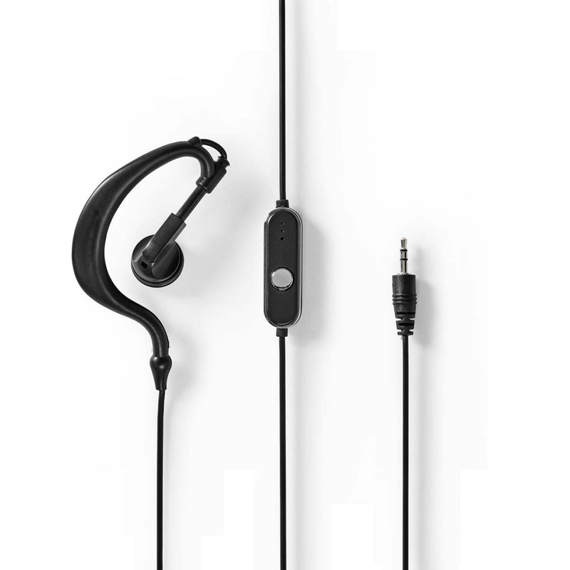 Load image into Gallery viewer, Nedis wltk0610bk walkie talkie set 2 handsets tot 6 km frequentiekanalen: 8 ptt vox tot 3 uur koptelefoonoutput 2 headsets zwart