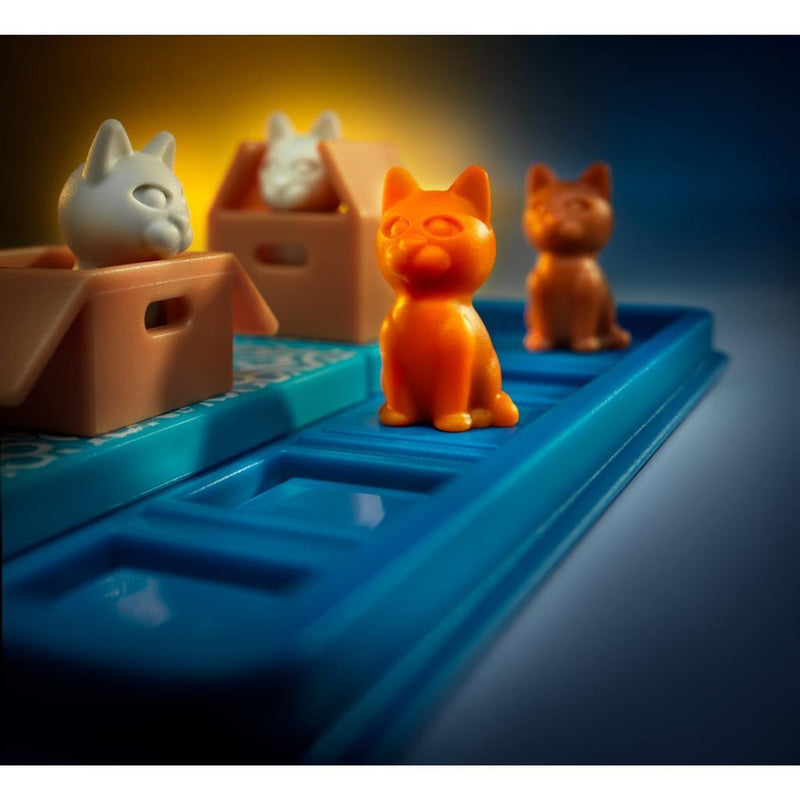 ギャラリービューアに画像をロードする, Smartgames cats boxes - logisch denkspel - 60 poezelige uitdagingen - compact solospel voor kinderen volwassenen - vanaf 7 jaar - katten