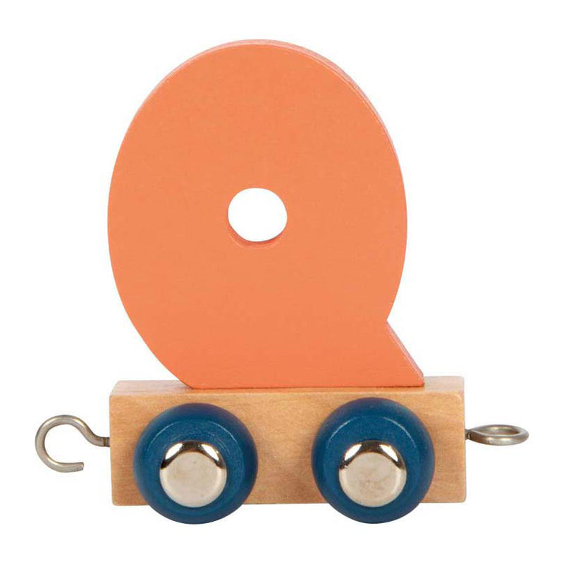 Load image into Gallery viewer, Small foot - houten lettertrein polar - q