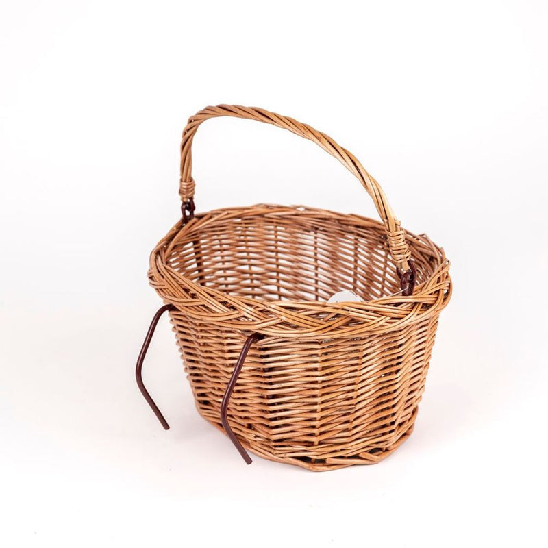 Cargue la imagen en el visor de la galería, Egmont fietsmand gevlochten. 28x20x15 cm