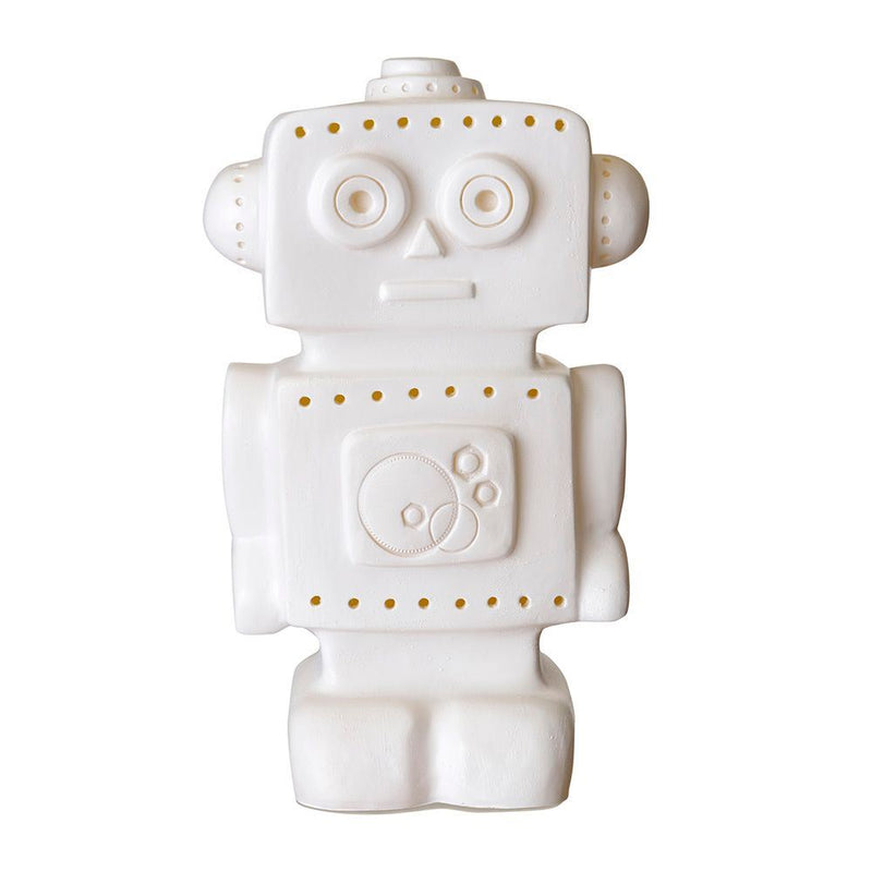 Afbeelding laden in galerijviewer, Egmont lamp robot wit. 33x18x10 cm