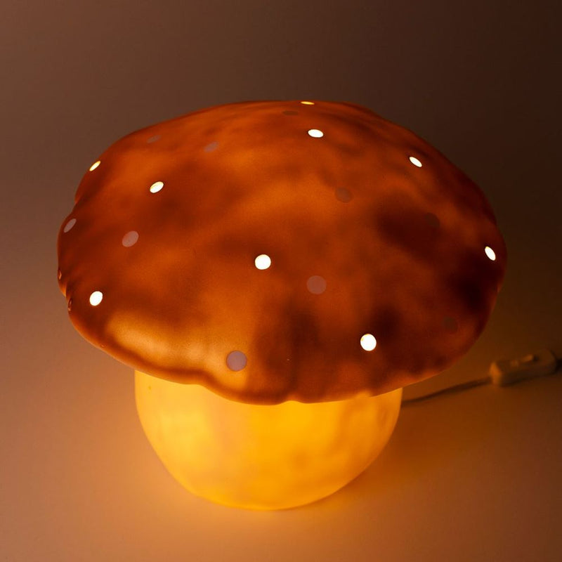 Afbeelding laden in galerijviewer, Egmont lamp paddenstoel koper+dimmer.