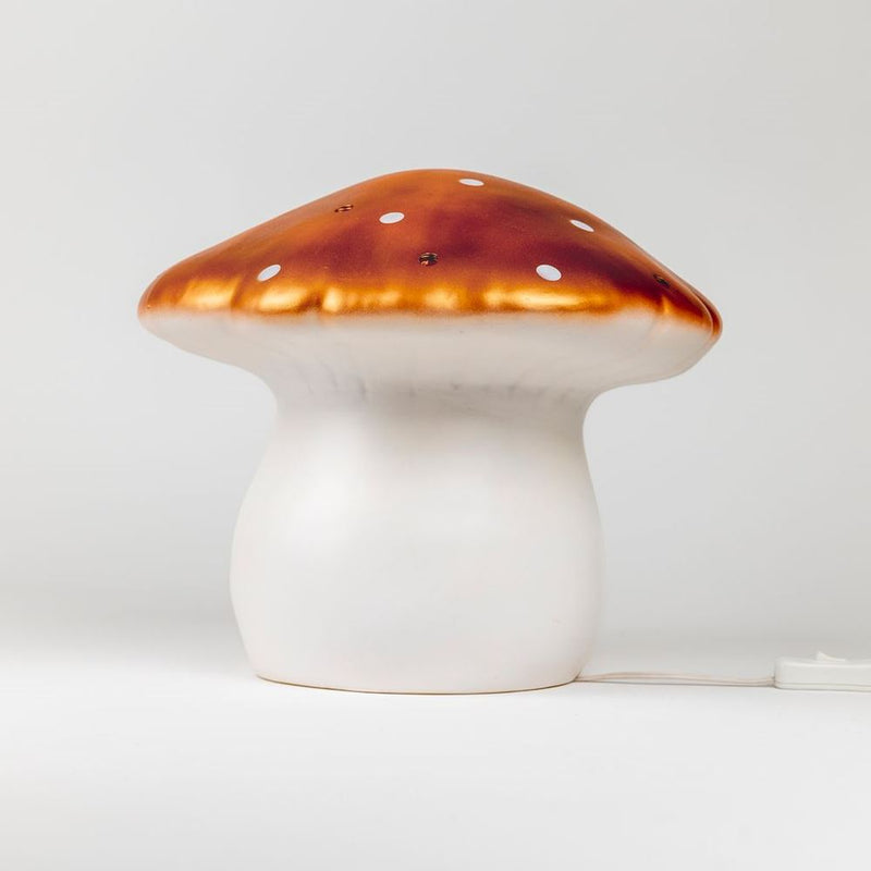 Afbeelding laden in galerijviewer, Egmont lamp paddenstoel koper+dimmer.