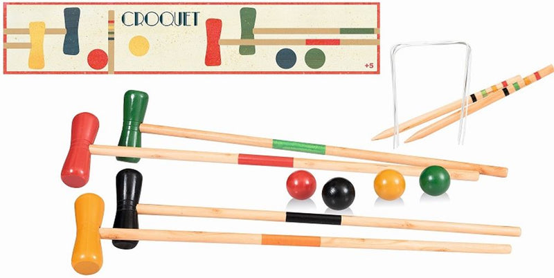 Afbeelding laden in galerijviewer, Egmont houten croquet 77 x 15 x 8 cm. 5+