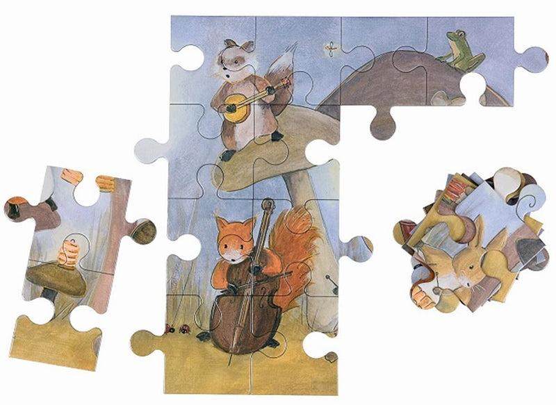 Afbeelding laden in galerijviewer, Egmont puzzel 40 stukjes muzikant. fsc k