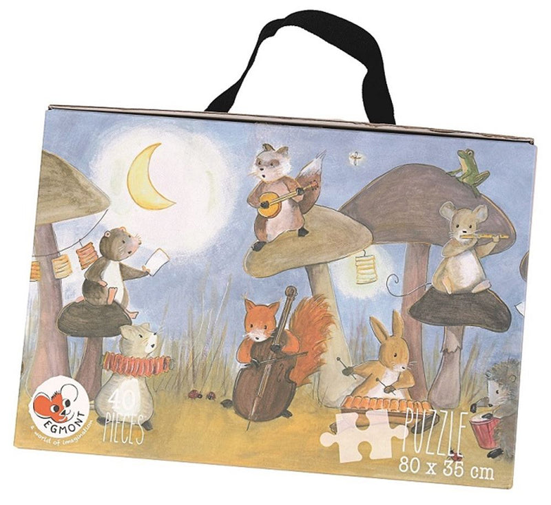 ギャラリービューアに画像をロードする, Egmont puzzel 40 stukjes muzikant. fsc k