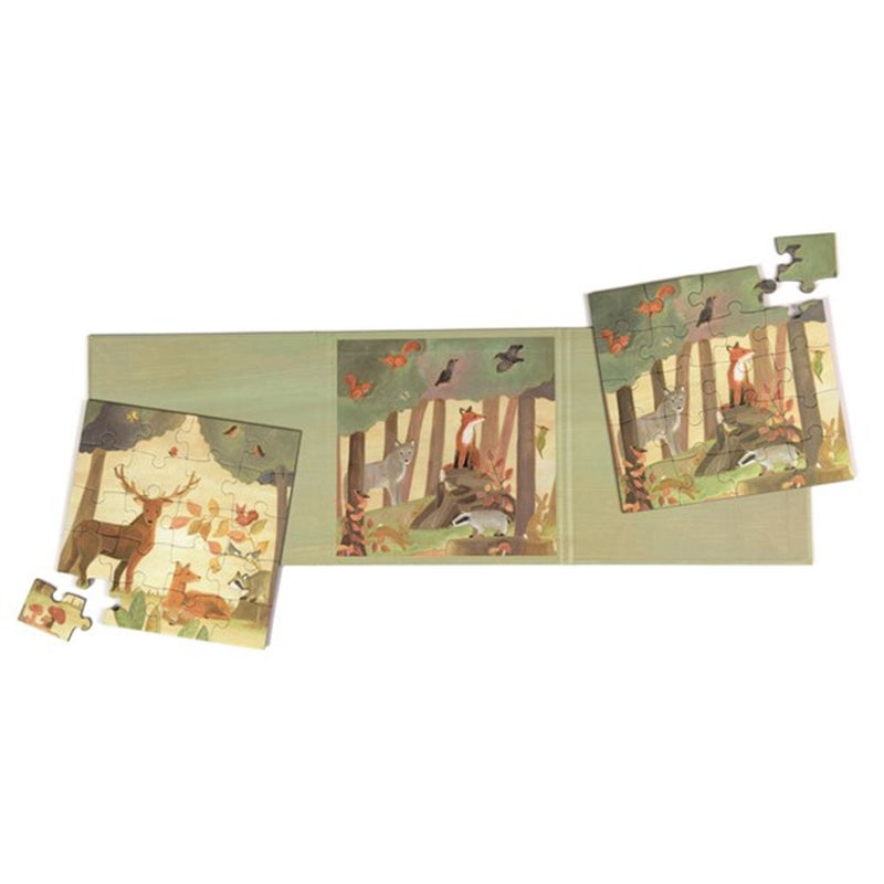 Cargue la imagen en el visor de la galería, Egmont magnetische puzzel bos. 17,5x17,5