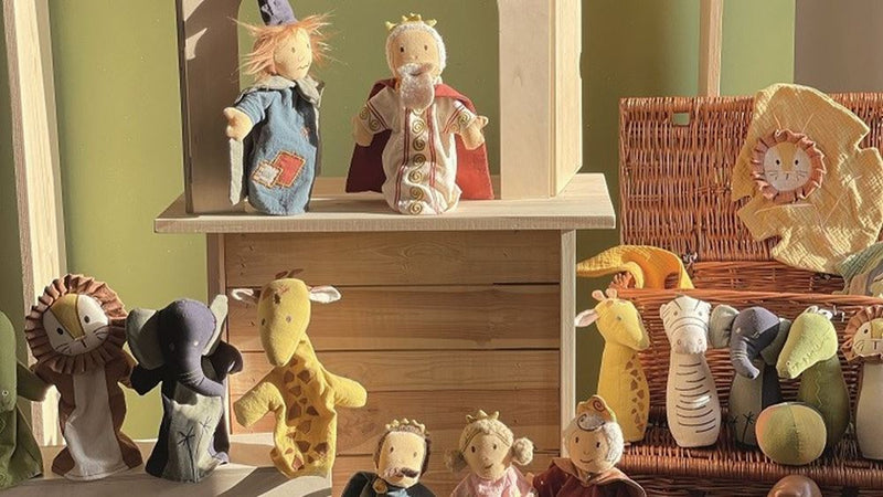 Afbeelding laden in galerijviewer, Egmont handpop zebra. 29x17x6 cm. 0+
