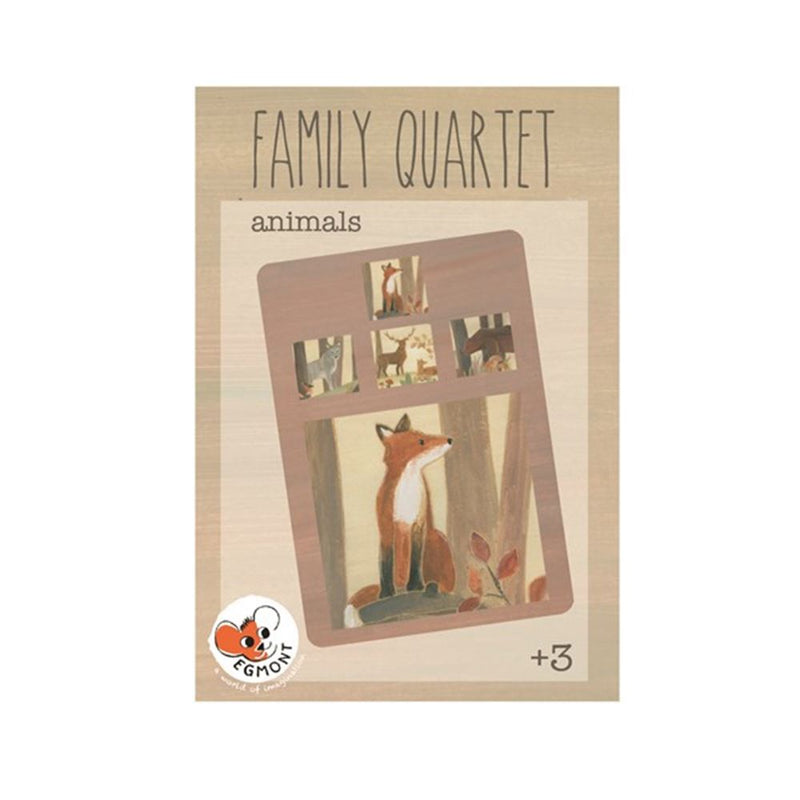 ギャラリービューアに画像をロードする, Egmont familie kwartet dieren. fsc karto