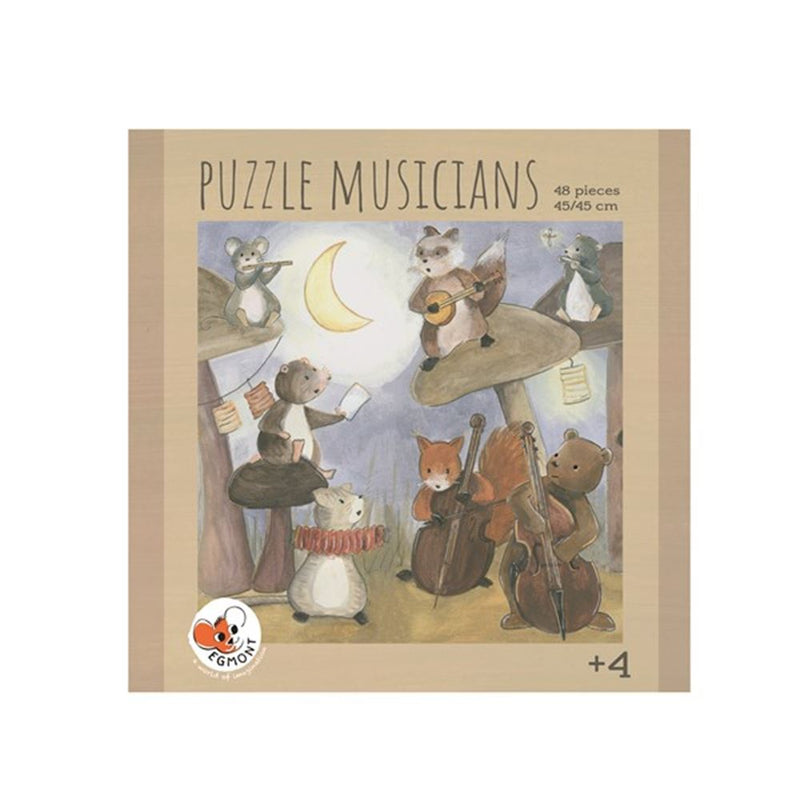 Afbeelding laden in galerijviewer, Egmont puzzel muzikanten 48 st. fsc kart