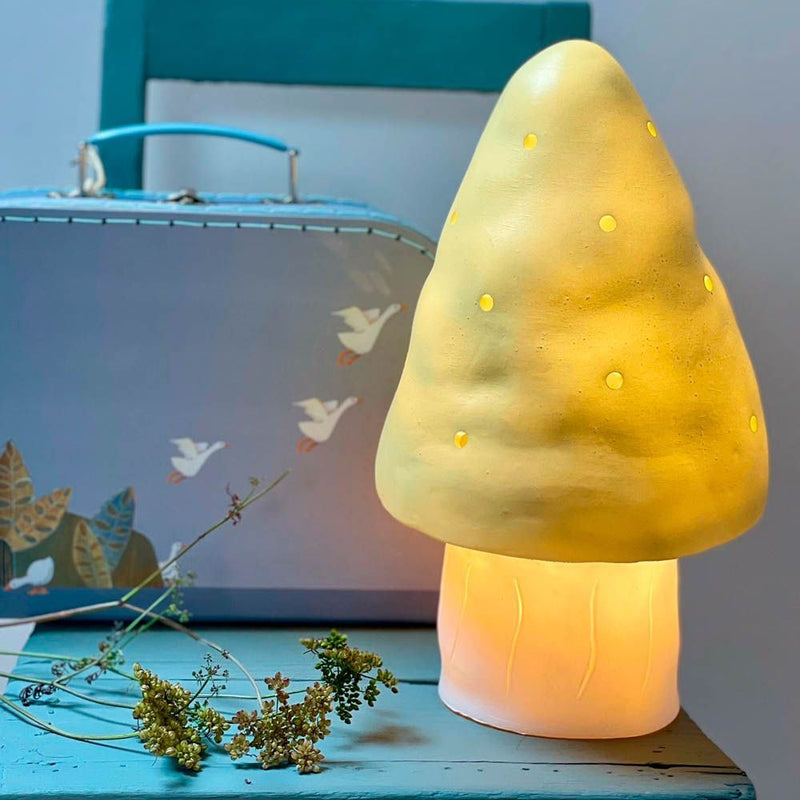 Cargue la imagen en el visor de la galería, Egmont lamp paddenstoel amandel + dimmer