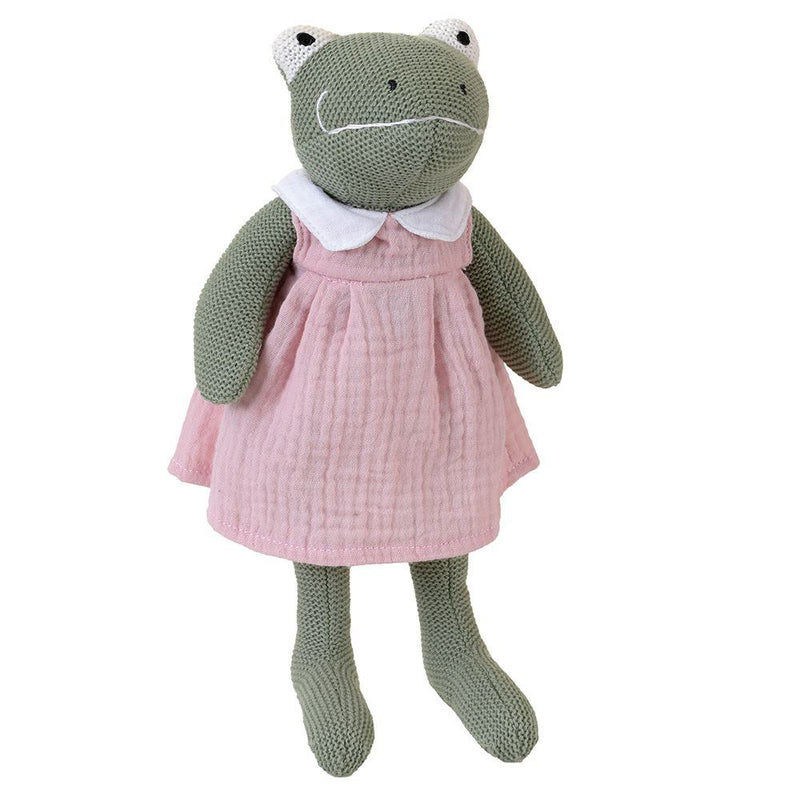 Afbeelding laden in galerijviewer, Egmont knuffel paulette de kikker. 30 cm