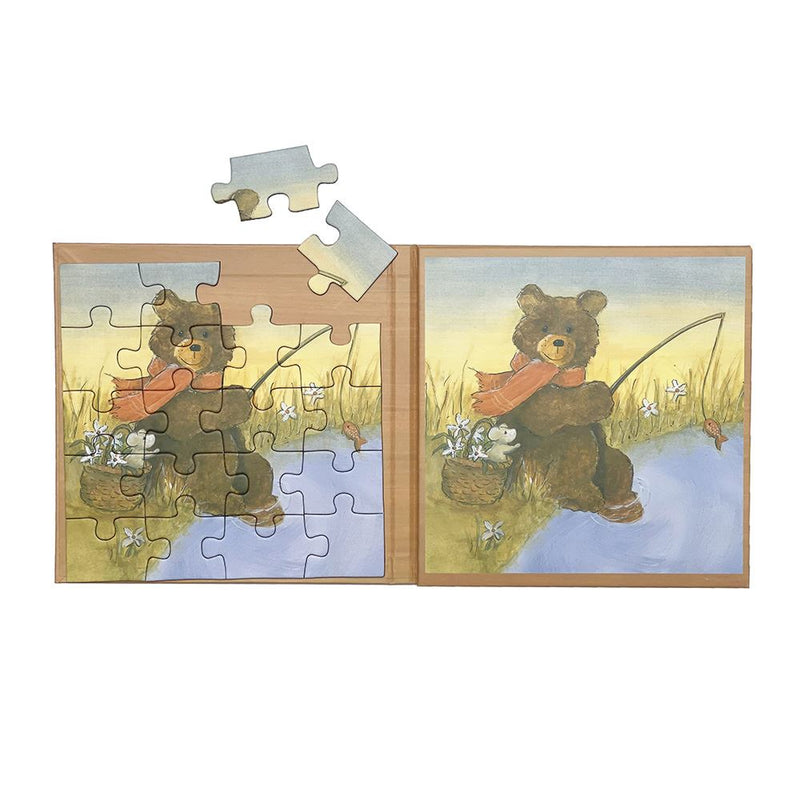 Laden Sie das Bild in Galerie -Viewer, Egmont magneet puzzel teddy beer. 17,5x1