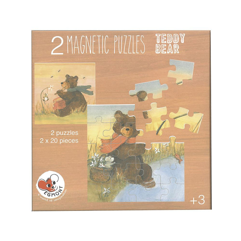 Cargue la imagen en el visor de la galería, Egmont magneet puzzel teddy beer. 17,5x1