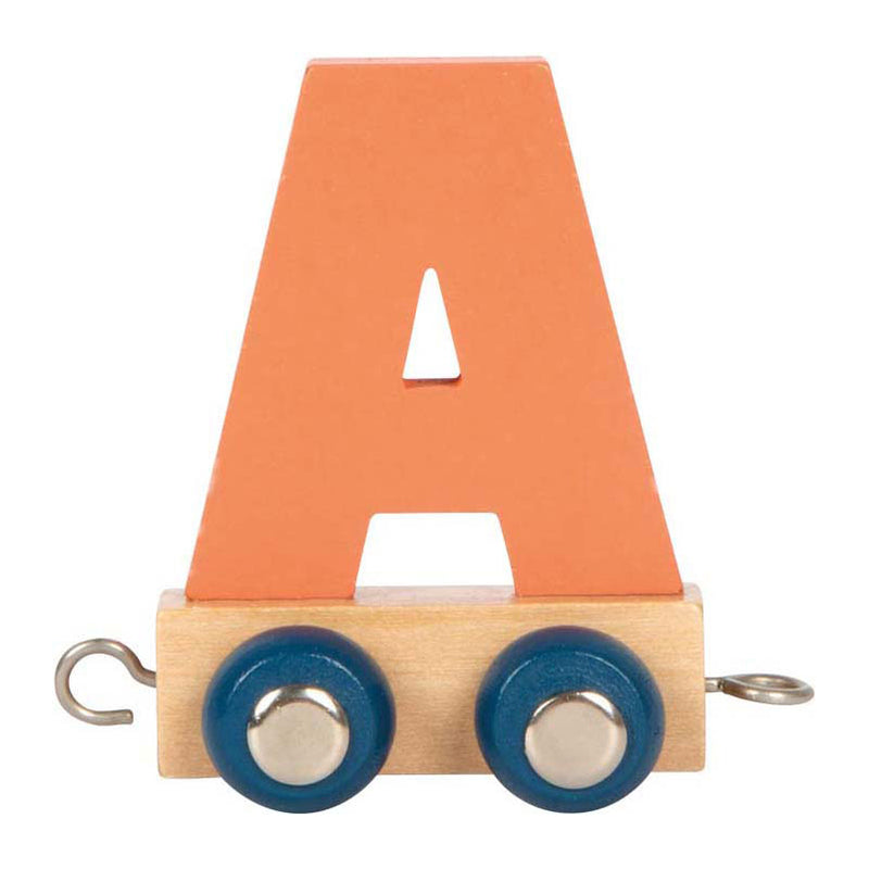 Load image into Gallery viewer, Small foot - houten lettertrein polar - a