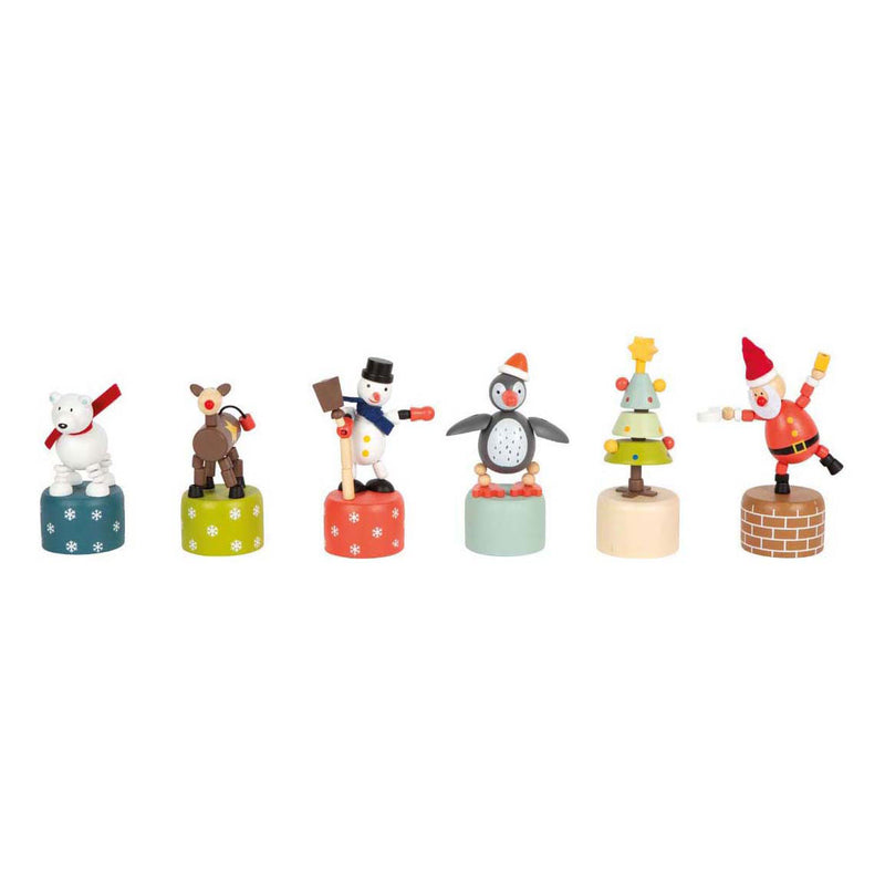 Load image into Gallery viewer, Small foot - display kerst- en winterdansfiguren, 12st.