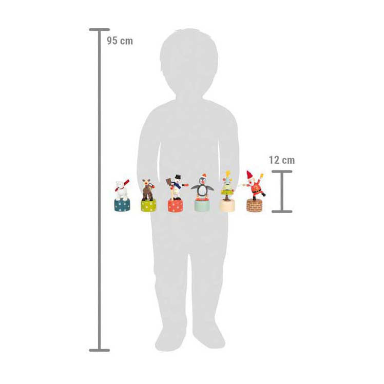 Load image into Gallery viewer, Small foot - display kerst- en winterdansfiguren, 12st.