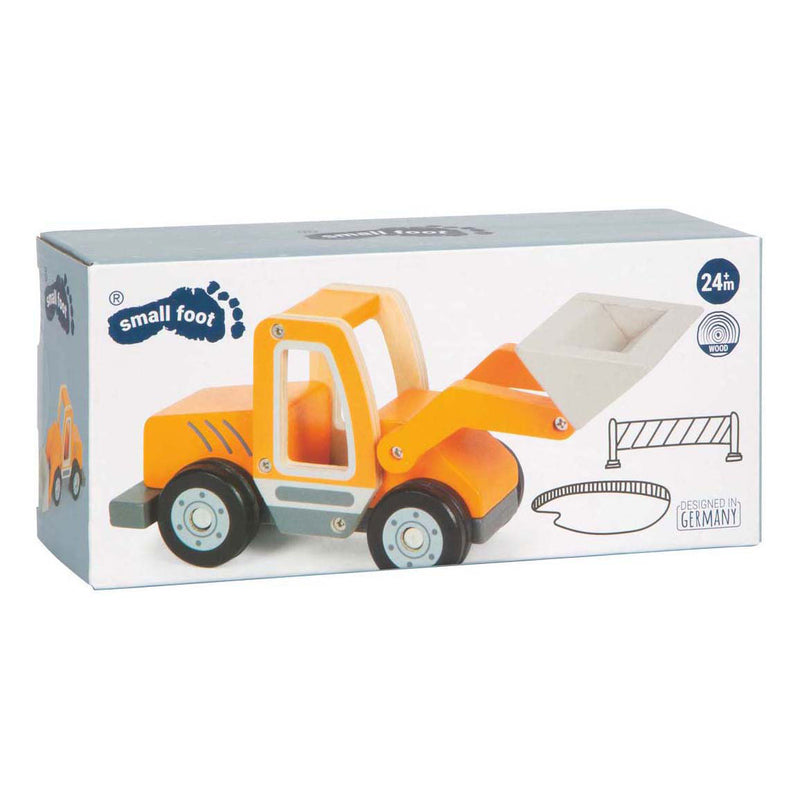 Afbeelding laden in galerijviewer, Small foot - houten wiellader met shovel