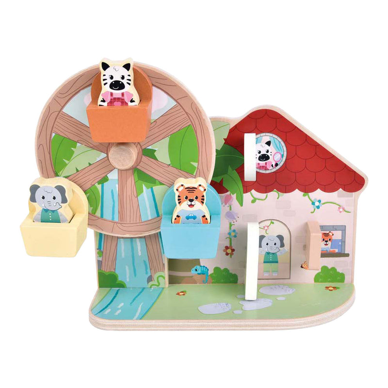 Load image into Gallery viewer, Small foot - houten reuzenrad fsc jungle friends