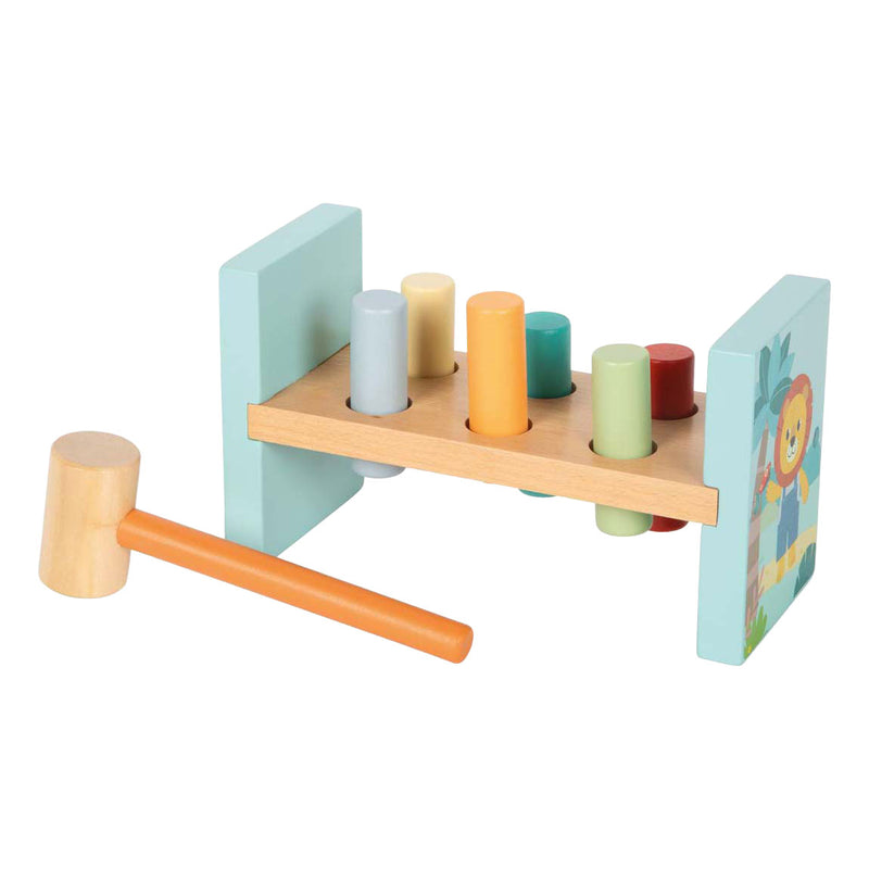 ギャラリービューアに画像をロードする, Small foot - houten hamerbank jungle friends fsc