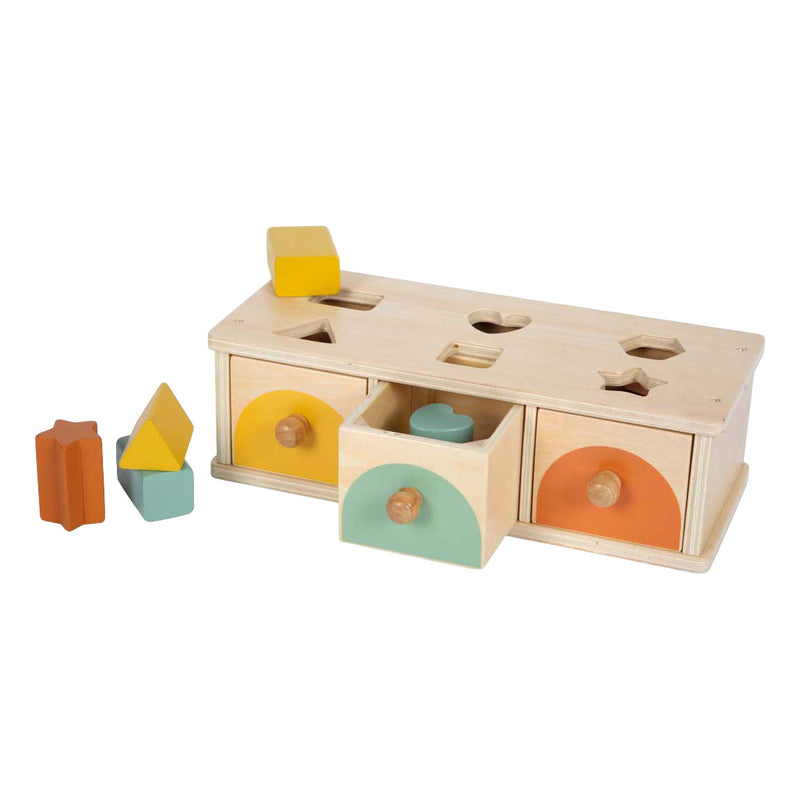 Laden Sie das Bild in Galerie -Viewer, Small foot - houten montessori sorteerspel fsc