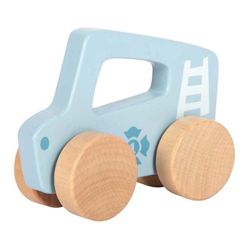 Afbeelding laden in galerijviewer, Small foot - houten duwautootje blauw