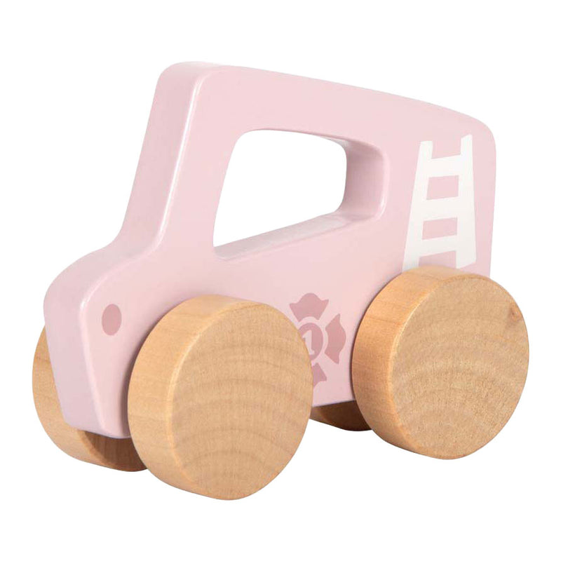 Afbeelding laden in galerijviewer, Small foot - houten duwautootje roze