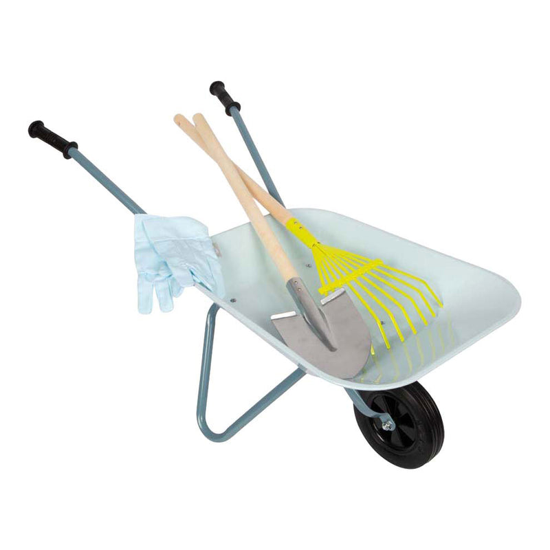 Load image into Gallery viewer, Small foot - tuingereedschap set met kruiwagen 5dlg.