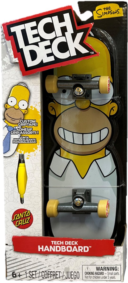 Chargez l'image dans la visionneuse de la galerie, Tech deck , the simpsons handboard, authentieke miniskateboards (alleen voor gebruik met de hand)