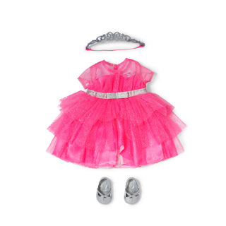 Afbeelding laden in galerijviewer, Baby born princess outfit 43cm | 2 stuks