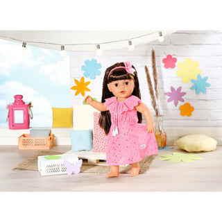 Laden Sie das Bild in Galerie -Viewer, Baby born trendy flowerdress 43 cm