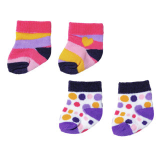 Laden Sie das Bild in Galerie -Viewer, Baby born socks 2x 2 ass. 43cm | 2 stuks