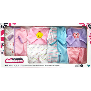 Load image into Gallery viewer, My beautiful dolls room poppenkledingset dolls room 4st 41 cm | 2 stuks