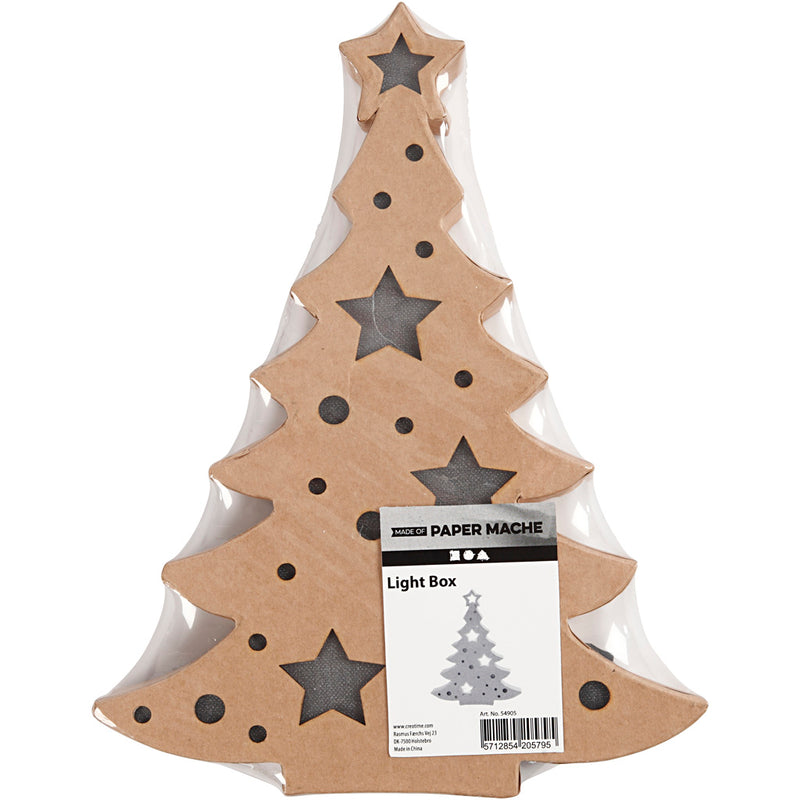 Afbeelding laden in galerijviewer, Https: www.cchobby.nl figuur-met-licht-kerstboom-27-cm-4-cm-21-5-cm-1-stuk