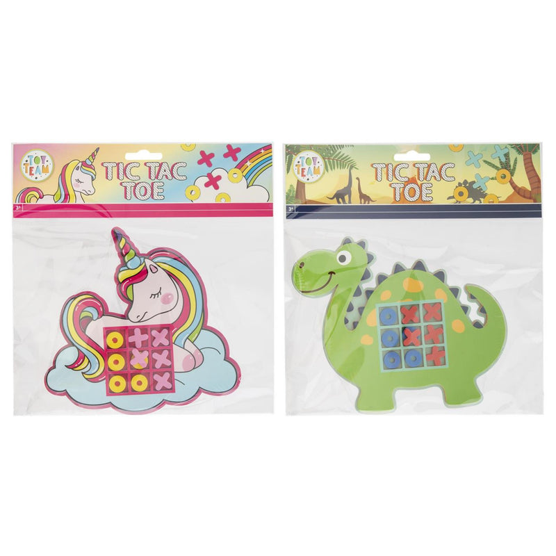 Load image into Gallery viewer, Moxy tic tac toe unicorn of dino