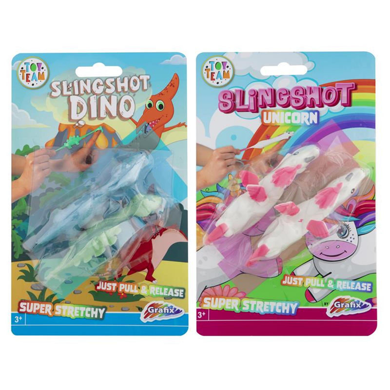 Load image into Gallery viewer, Grafix slingshot schieter unicorn dino
