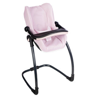 Afbeelding laden in galerijviewer, Poppenstoel highchair maxi cosi zacht roze
