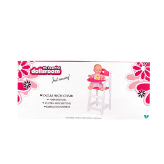 Afbeelding laden in galerijviewer, My beautiful dolls room my beautif poppenstoel - poppenkamer voor poppen - wit 22 x 27 x 53 cm