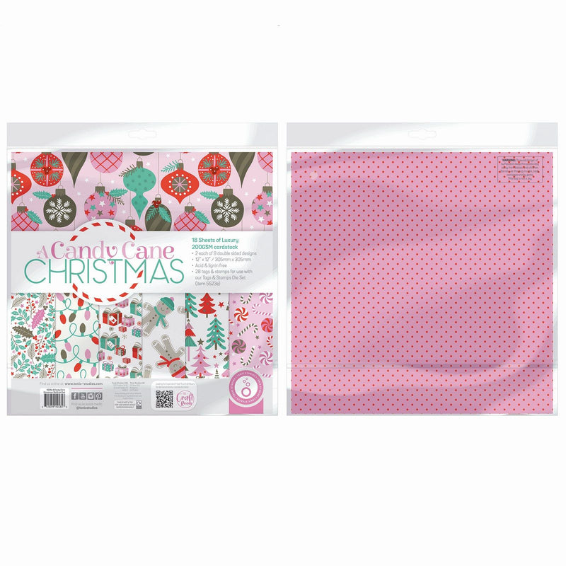 Load image into Gallery viewer, Tonic studios • a candy cane christmas art pad 30,5x30,5cm