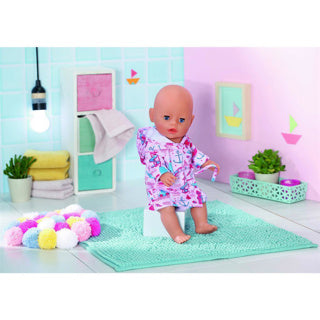 Cargue la imagen en el visor de la galería, Zapf baby born kleertjes badjas met capuchon