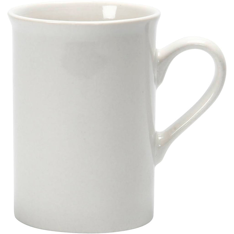 Afbeelding laden in galerijviewer, Https: www.cchobby.nl mokken-h-10-cm-d-7-4-cm-wit-2-stuk-1-doos