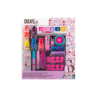 Load image into Gallery viewer, Create it! Beauty Make-Up Box Neon Glitters