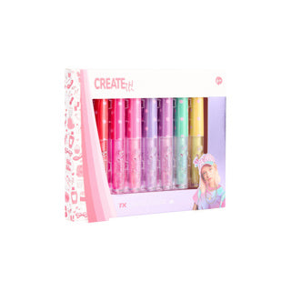 Afbeelding laden in galerijviewer, Create it! create it lipgloss geur glitter, 7st.