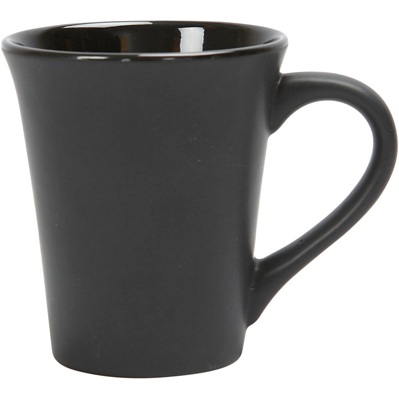 Afbeelding laden in galerijviewer, Https: www.cchobby.nl mok-10-cm-5-9-8-7-cm-zwart-1-stuk