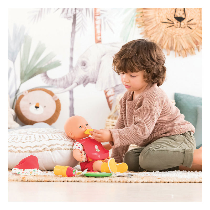 Load image into Gallery viewer, Corolle Mon Grand Poupon Poppen Verzorgingsset Etenstijd